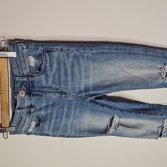 American Eagle next level stretch 00 temp tech high rise jeggings - Picture 2 of 8